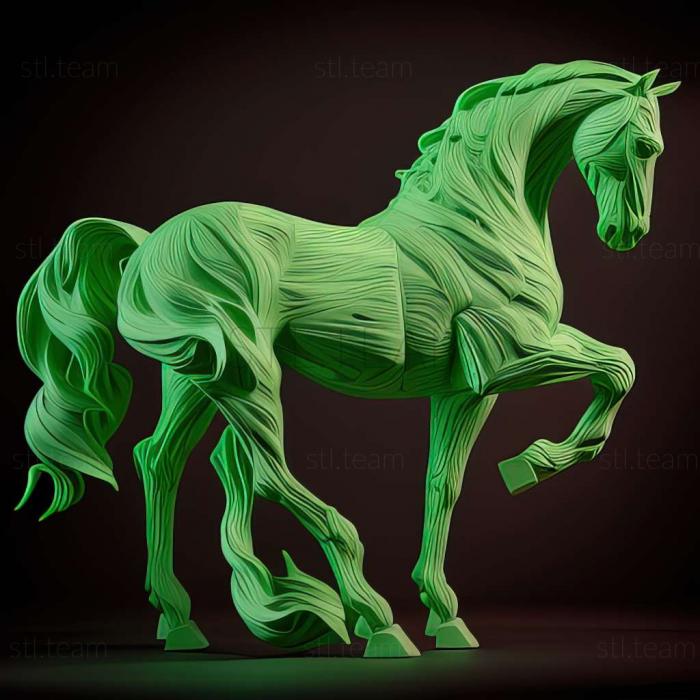 Absinthe horse famous animal